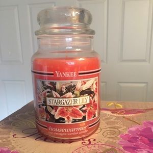 Yankee Candle Stargazer Lily, black band